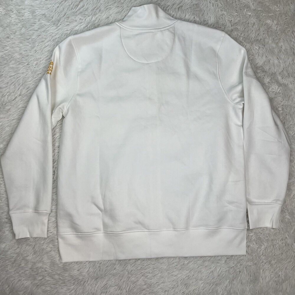 Golden Road Brewing Jacket White/Yellow Full Zip Long‎ Sleeve Size XL - Picture 11 of 12